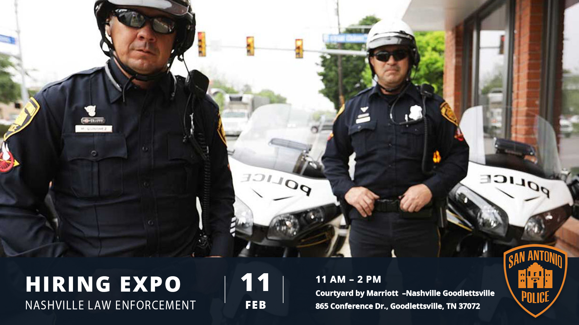 Nashville Law Enforcement Hiring Expo - SAPD Careers