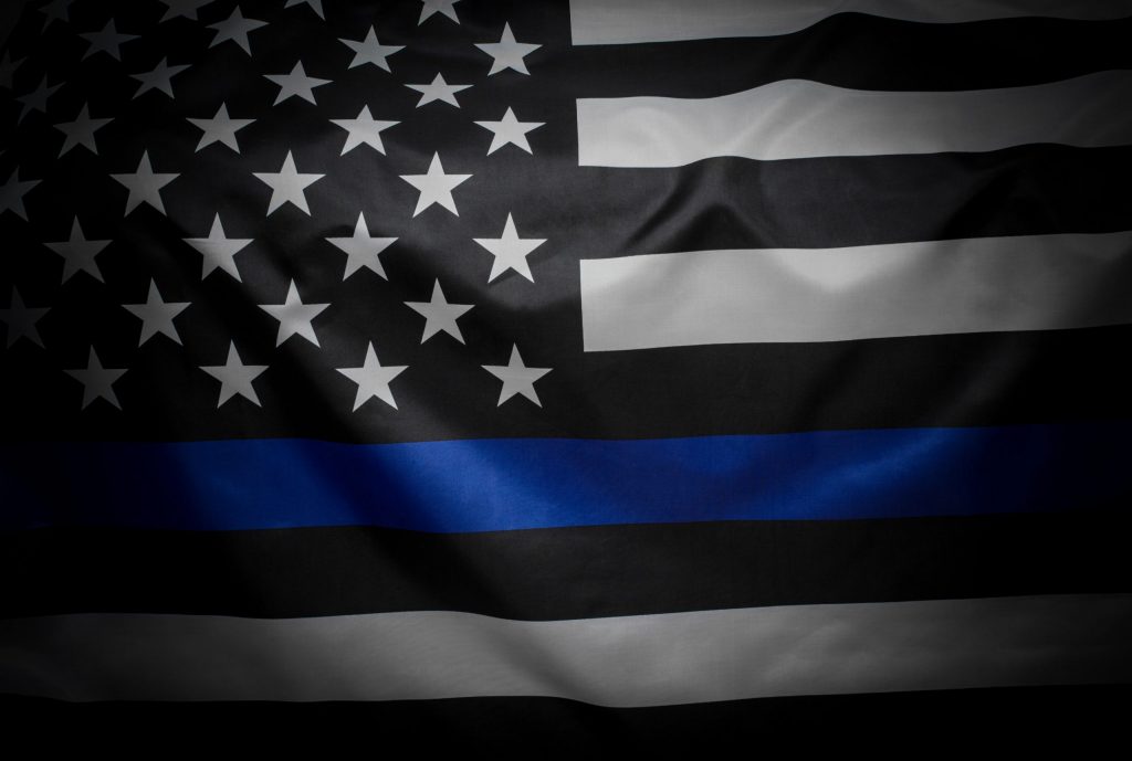 Police Thin Blue Line Flag - SAPD Careers